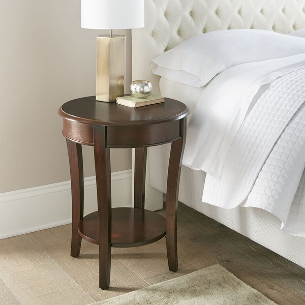 Copper Grove Angelina Cherry Finished End Table