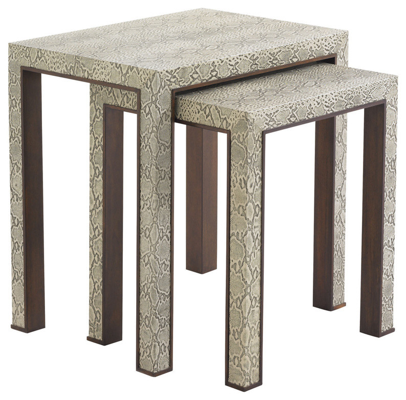 Adler Nesting Tables   Contemporary   Coffee Table Sets   by Lexington Home Brands  Houzz