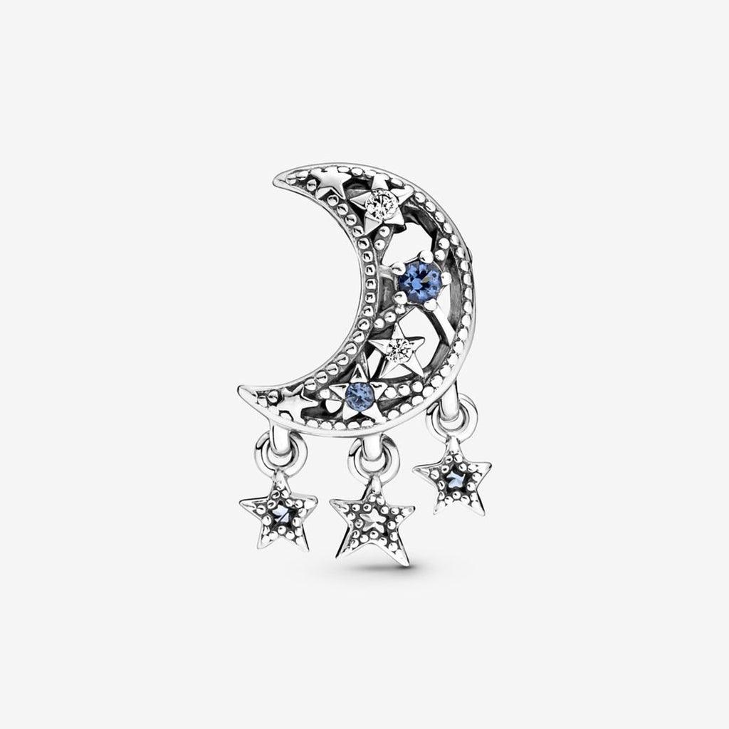 PANDORA  Star & Crescent Moon Charm