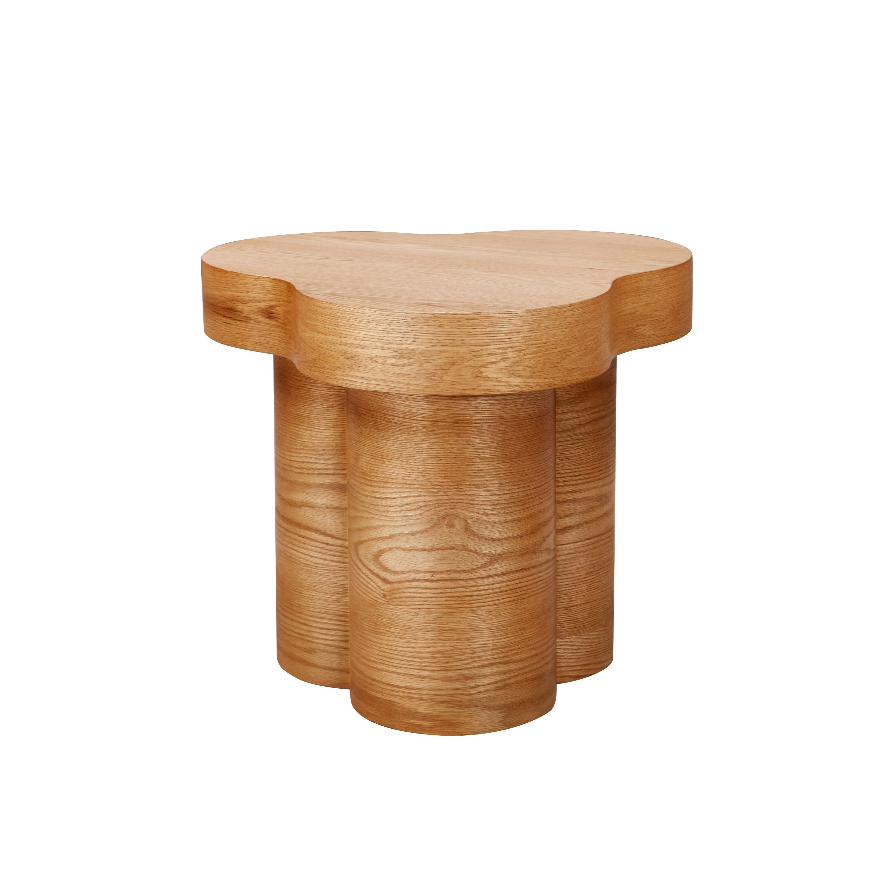 Dora Natural Oak Side table - 23.5