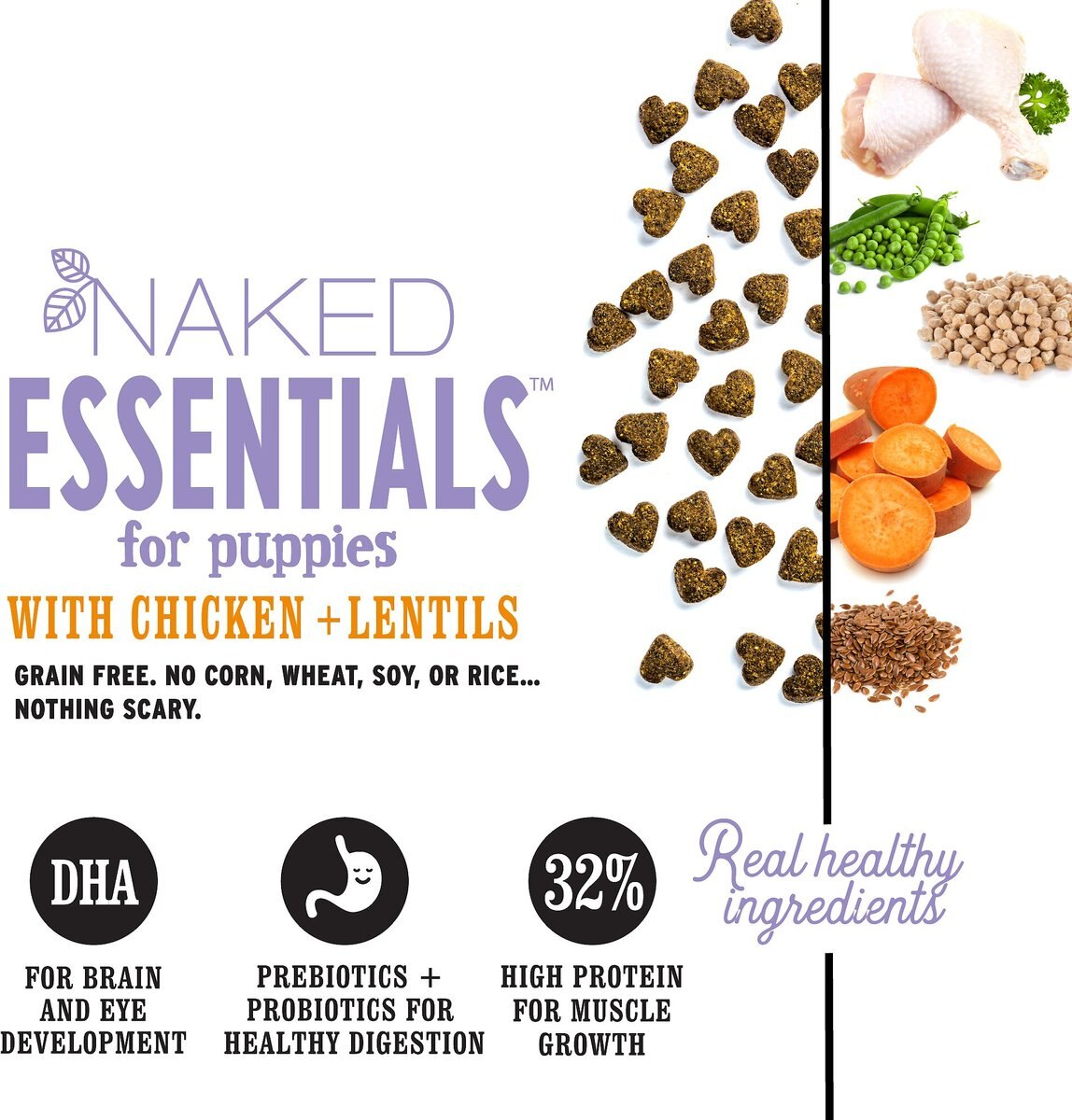 I and Love and You Naked Essentials Puppy Recipe Grain-Free Dry Puppy Food