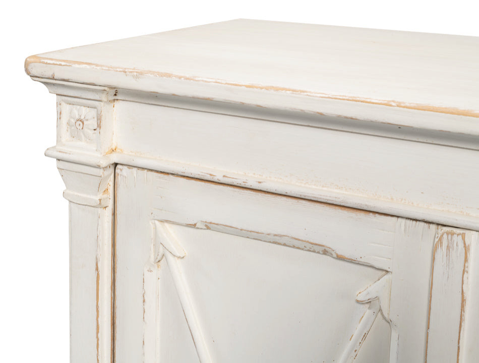 Marksman Sideboard Whitewash   Traditional   Console Tables   by Sideboards and Things  Houzz