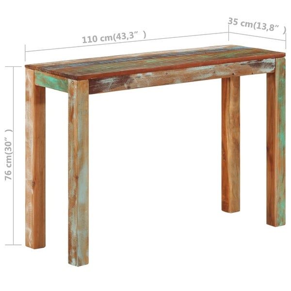 vidaXL Console Table 43.3