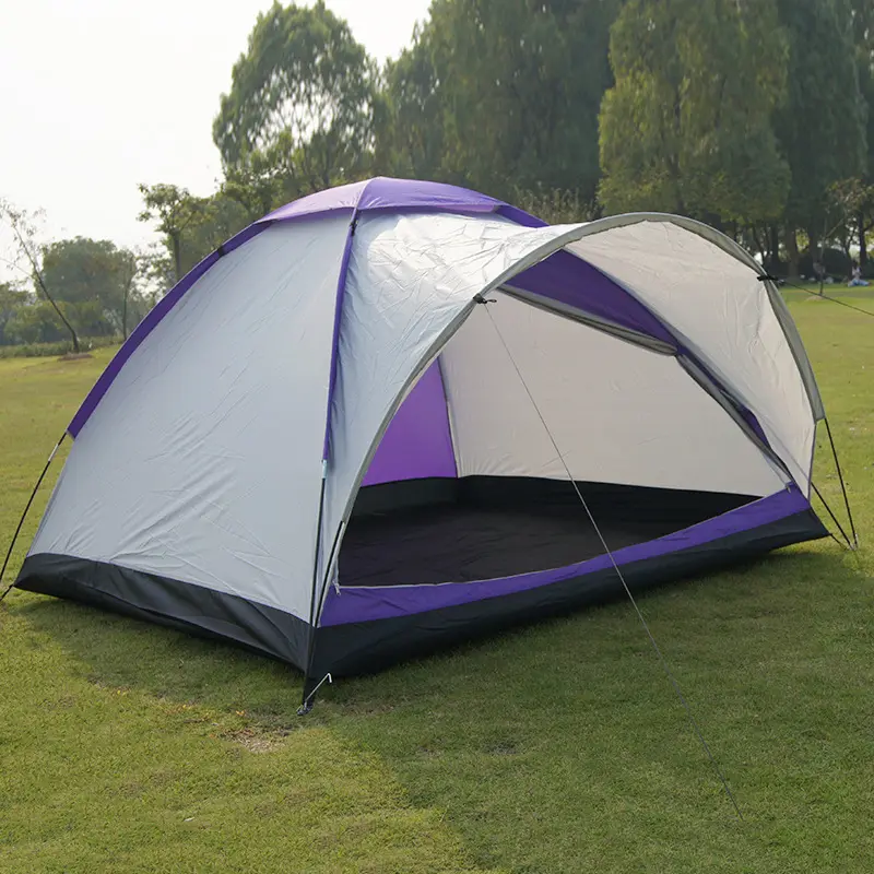 High Quality New Arrival Portable Waterproof Light Weight Family Camping Tent 4 Persons