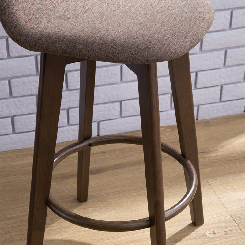 MORA Bar Stool - Chestnut & Walnut