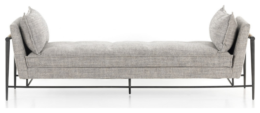 Dannah Chaise 67 quotThames Raven   Modern   Indoor Chaise Lounge Chairs   by Virgil Stanis Design  Houzz