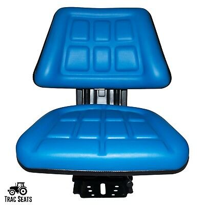 Blue Trac Seats Tractor Suspension Seat Fits Ford / New Holland 7100 7200 7700