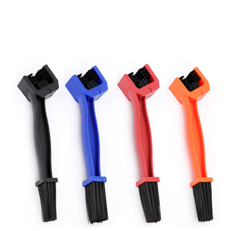 New Bike Chain Scrubber 4 Piece Portable Mountain Bike Chain Washer Cleaner Tool Quick Bicycle Clean Brush Kit for Cycling Bike