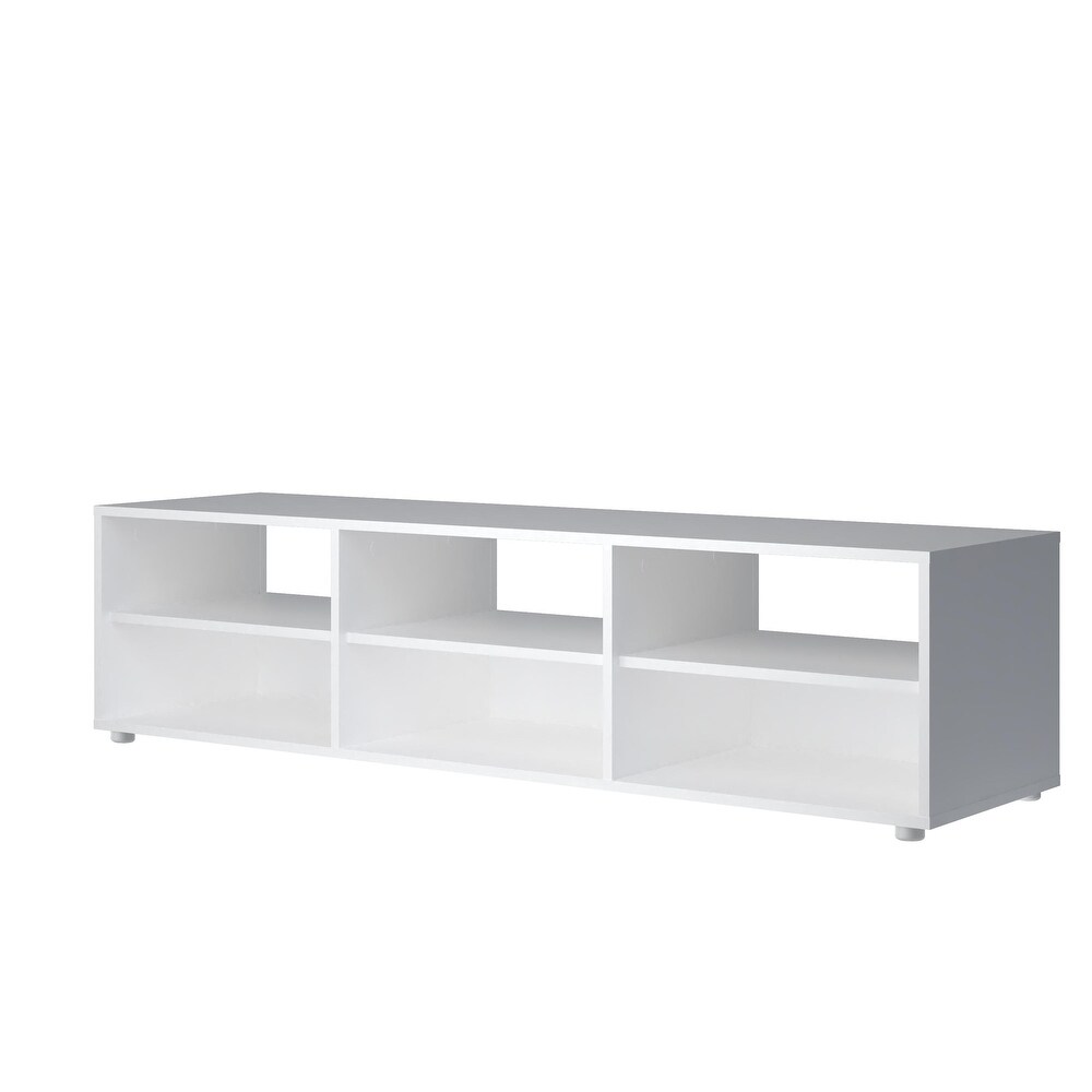 Porch   Den Media 6 Shelf TV Stand