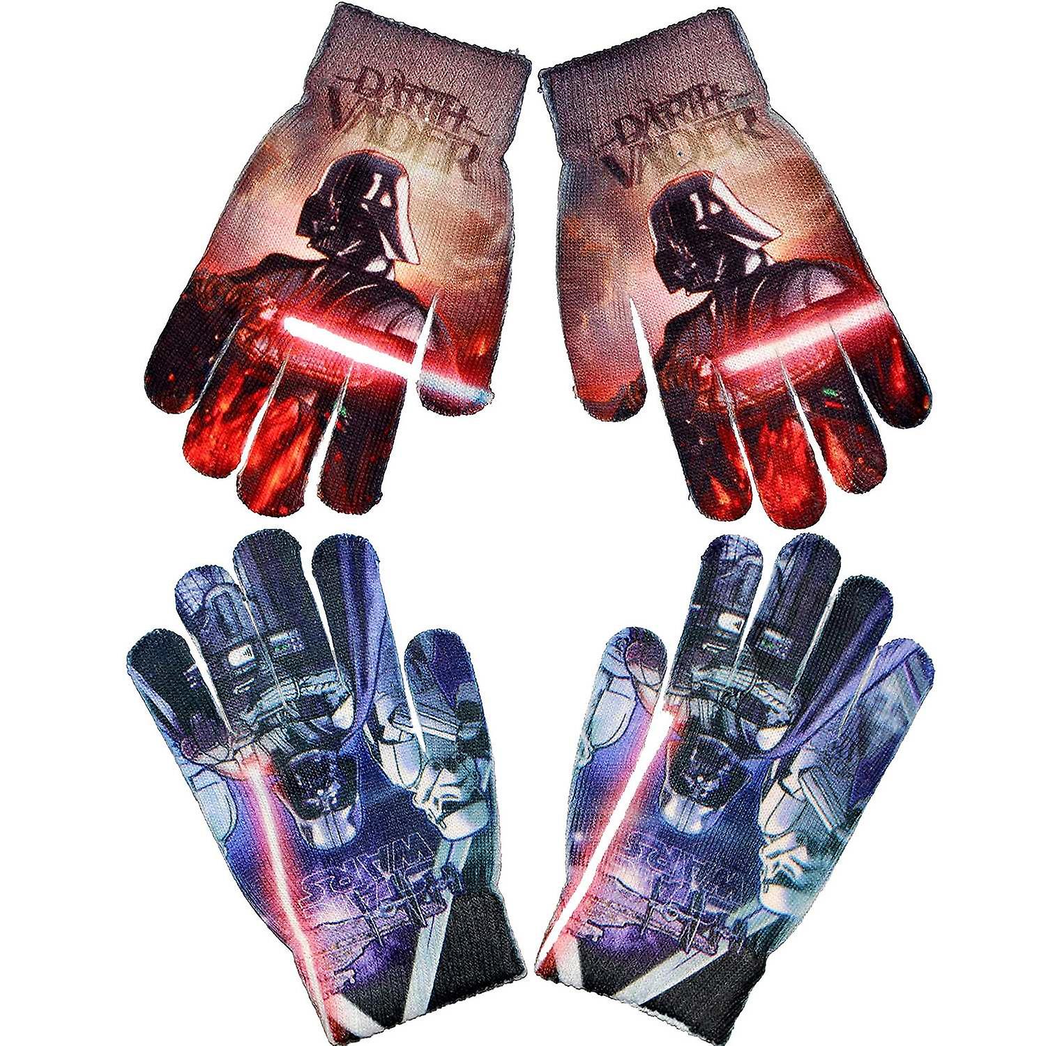 2-Pack Star Wars Darth Vader Mittens FingerMittens One Size