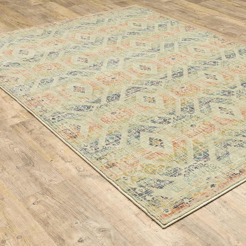 StyleHaven Xenia Faded Tribal Panel Rug