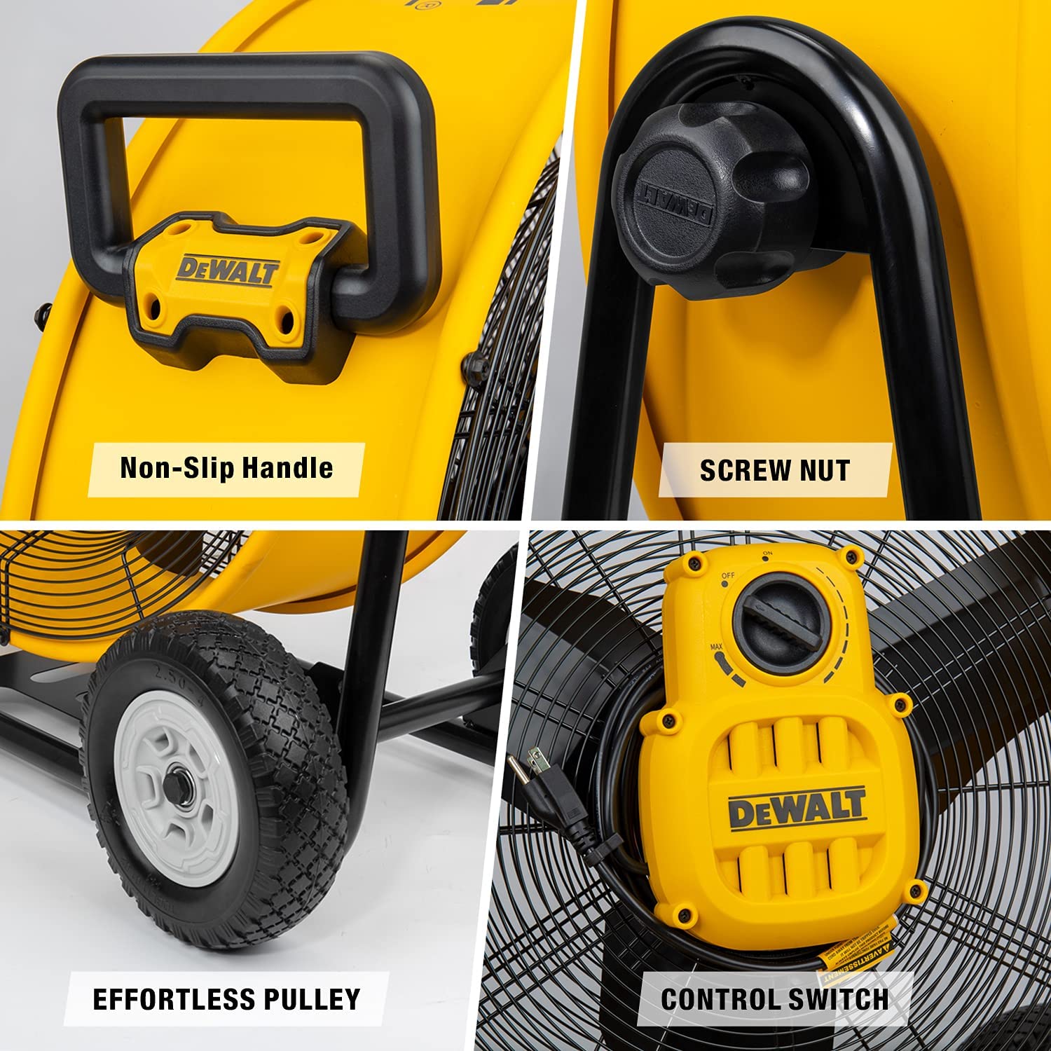 DEWALT 24 Heavy Duty Drum Fan (DXF-2490)