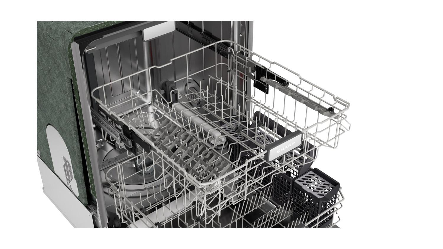 Sharp SDW6767HS Sharp 24 In. Slide-In Smart Dishwasher