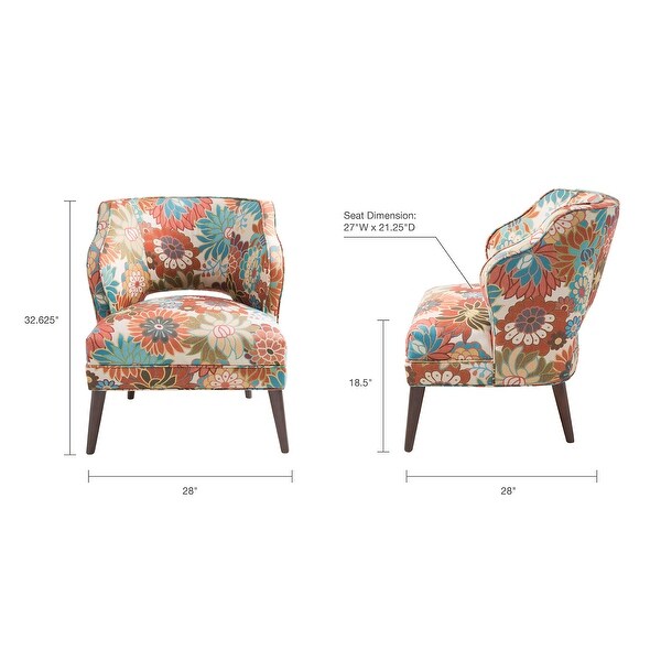 Madison Park Embry Open-back Accent Chair