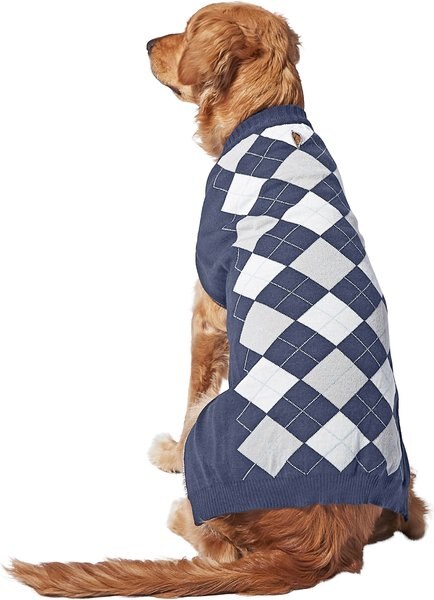 Frisco Argyle Dog and Cat Sweater