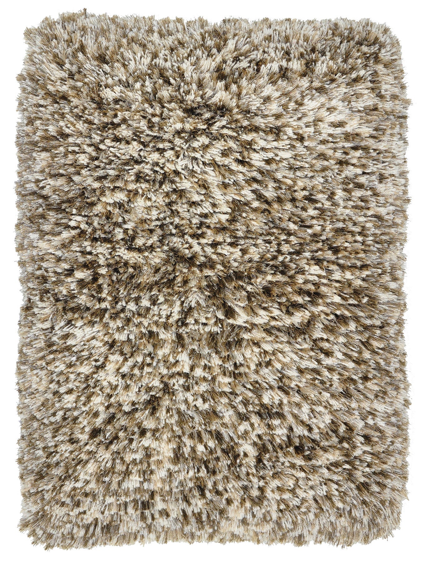 The Wellz Shag Rug in Sand by BD Home