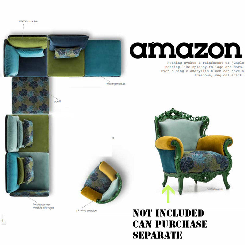 Amazon Colorium Sofa Set Ju008[Fox]