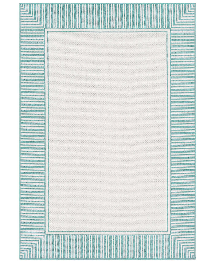 Surya Alfresco ALF-9680 Teal 8'9 x 12'9 Area Rug Indoor Outdoor