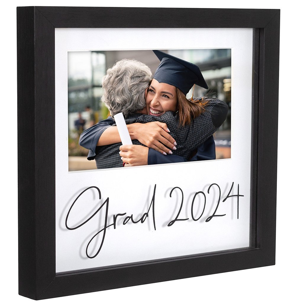 Malden  Grad 2024 Shadow Box Frame Holds 4