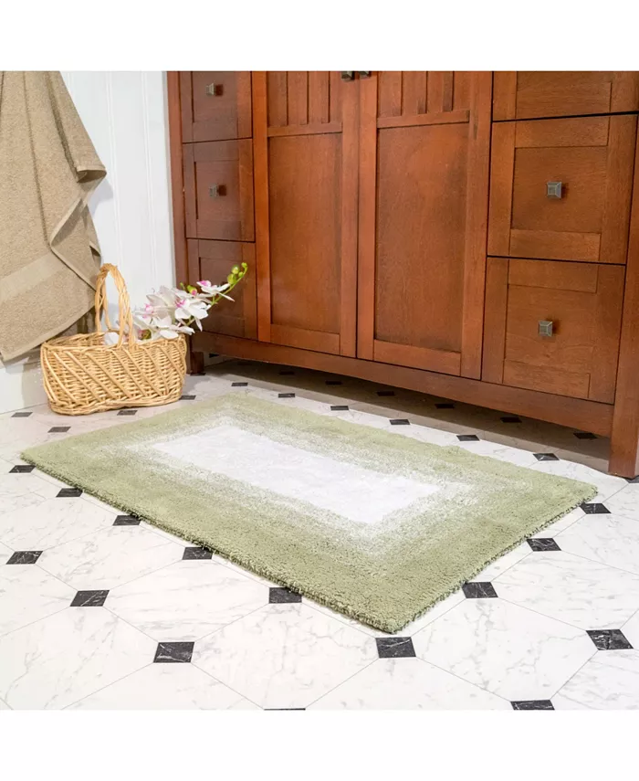 Chesapeake Whitney Ombre Reversible Bath Rug