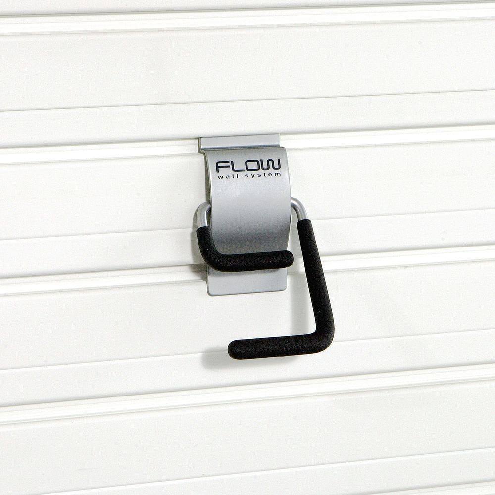 Flow Wall Silver Storage S-Hook (4-Pack) FSH-039-4