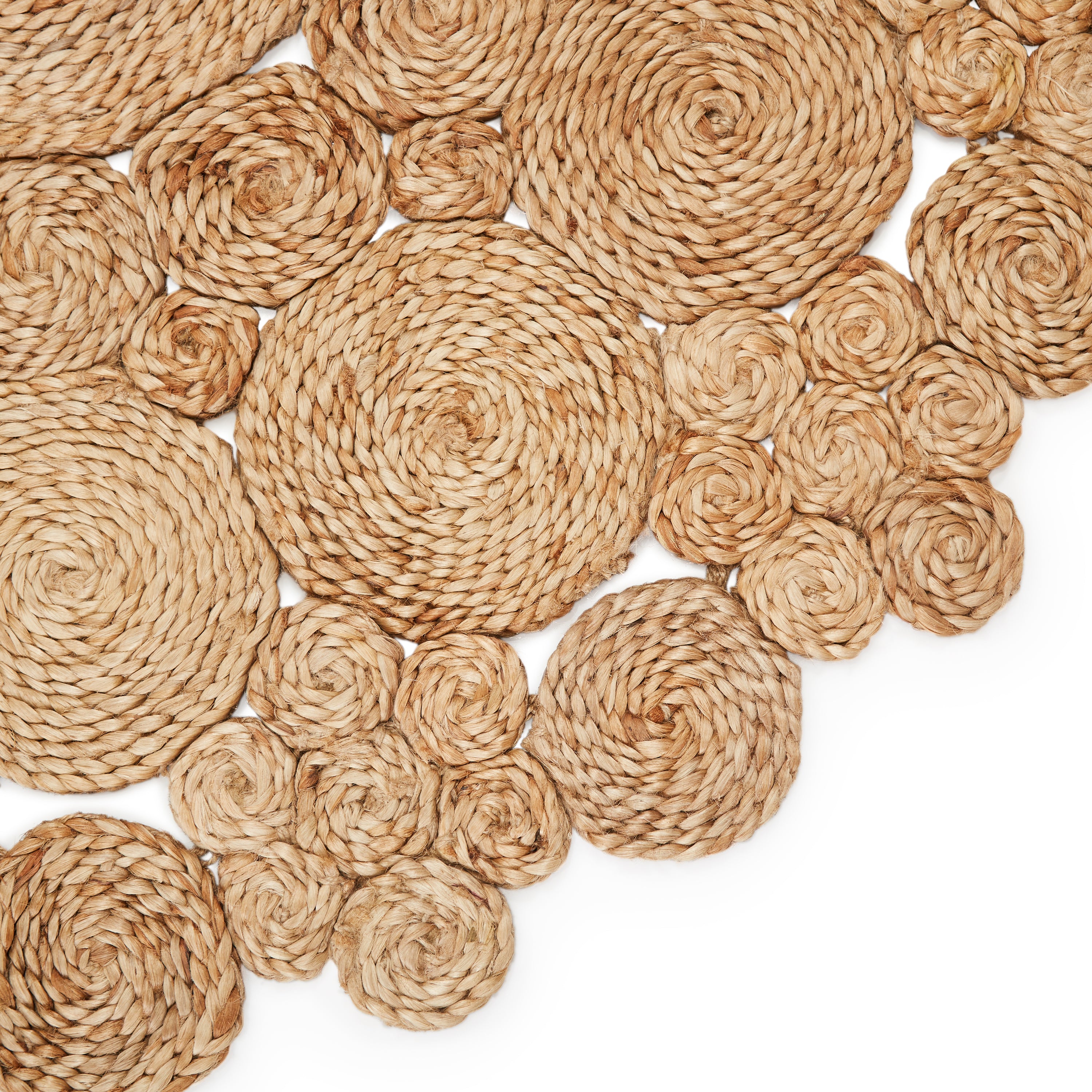 Marigold Natural Dots Beige Area Rug