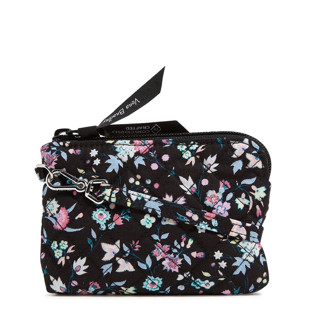 Vera Bradley  Clip & Zip Mini Pouch in Botanical Ditsy