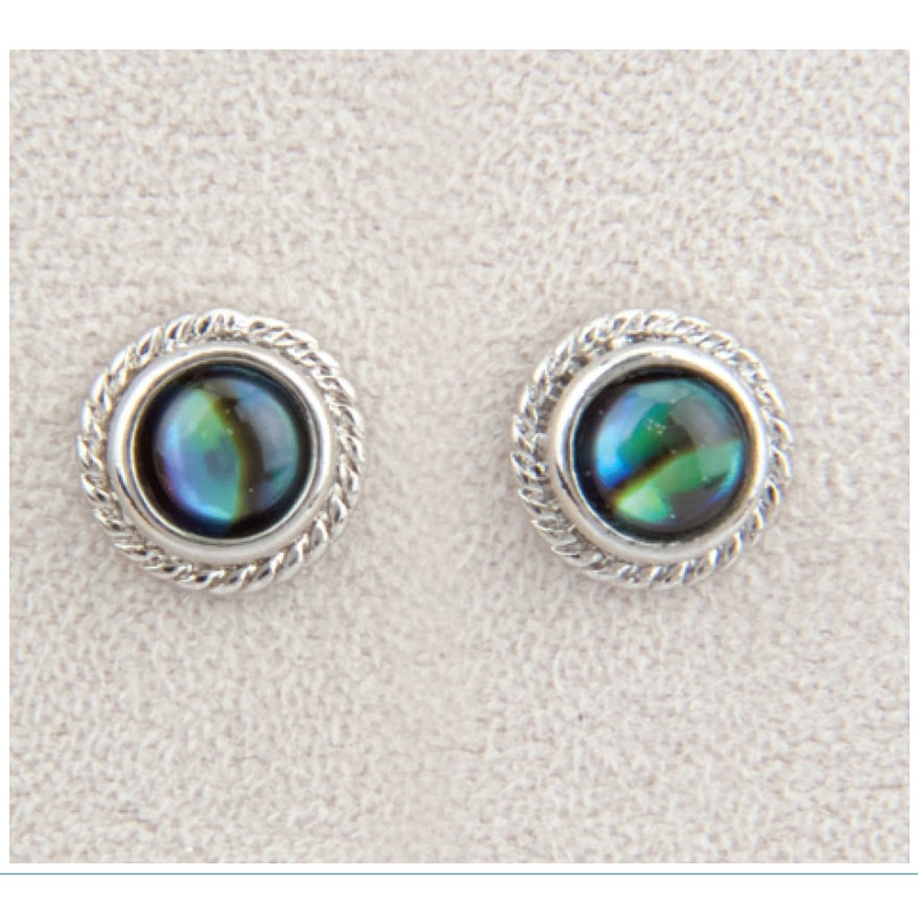 Wild Pearle  Beaded Round Stud Earrings