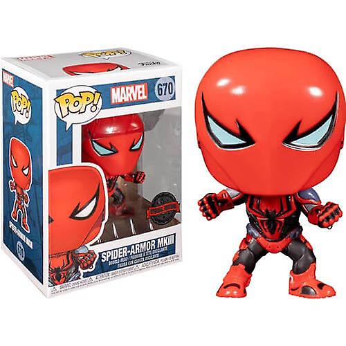 Spider-Man Spider-Armor MK III US Exclusive Pop! Vinyl