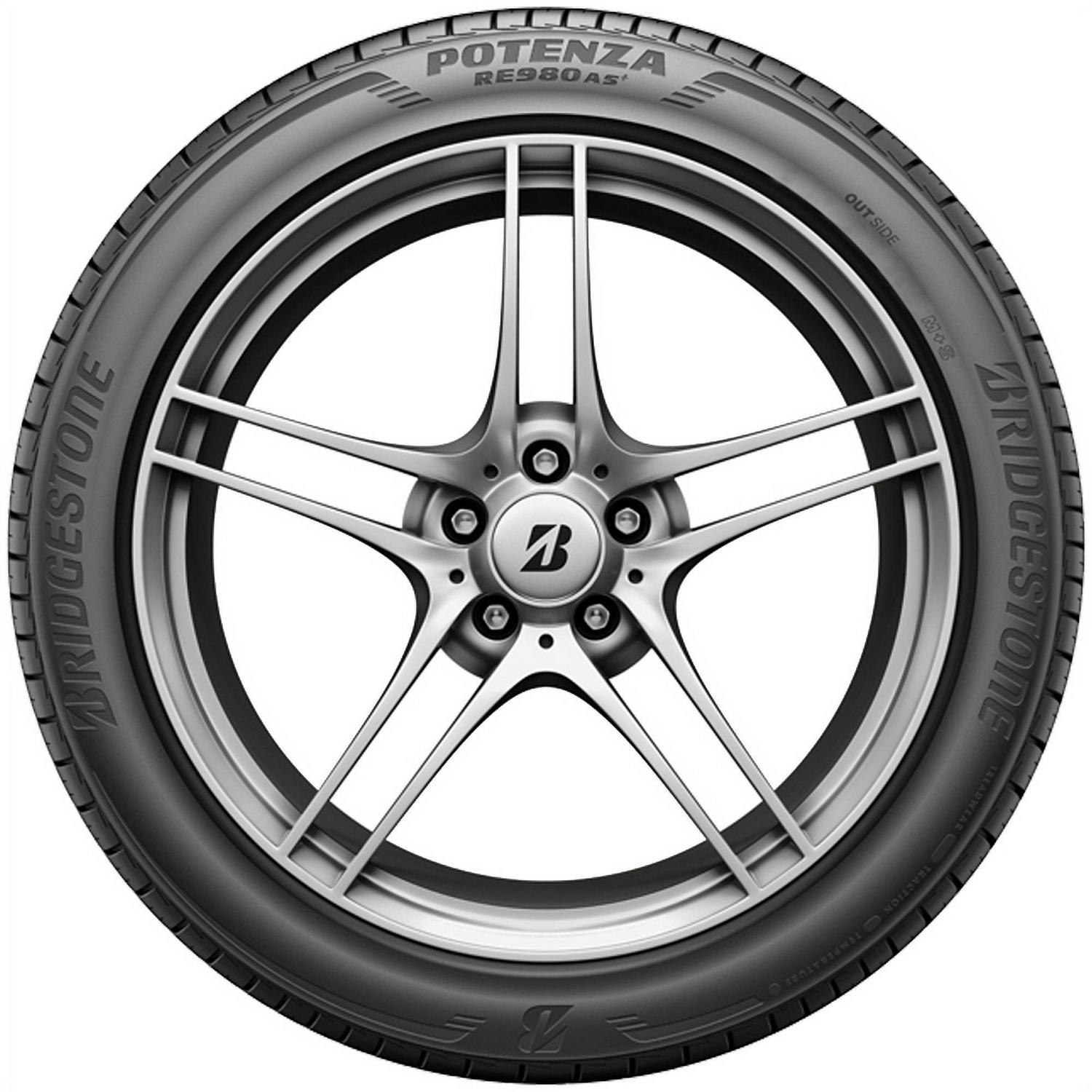 BRIDGESTONE POTENZA RE980+ 225/55R17 97W 500 AA A TIRE