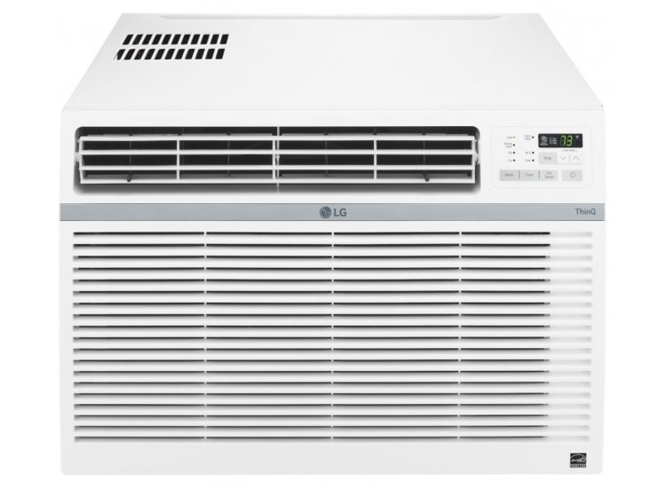 LG 24，500 BTU 10.3 EER 230/208 V White Smart Wi-Fi Window Air Conditioner