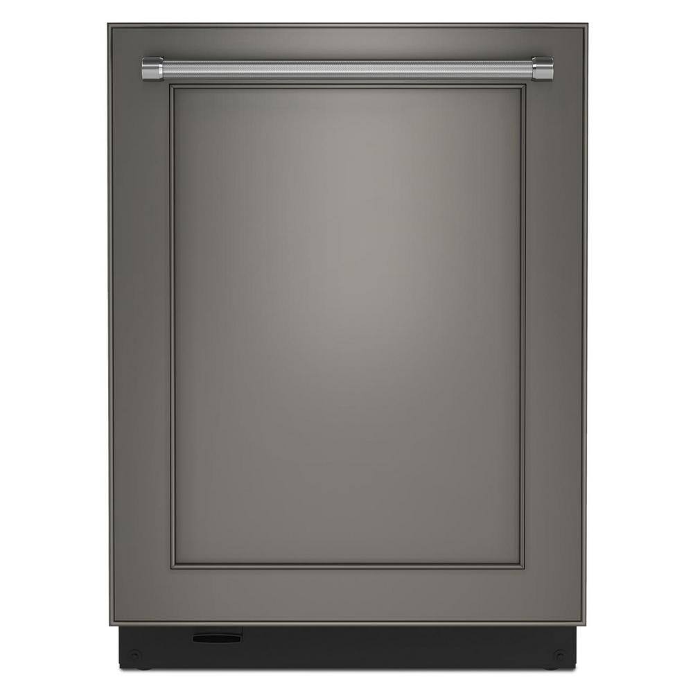 KitchenAid 24 in. Panel Ready Built-In Tall Tub Dishwasher with Stainless Steel Tub KDTE304LPA