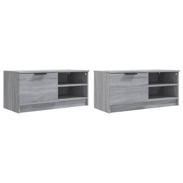 TV Cabinets 2 pcs Gray Sonoma 31.5