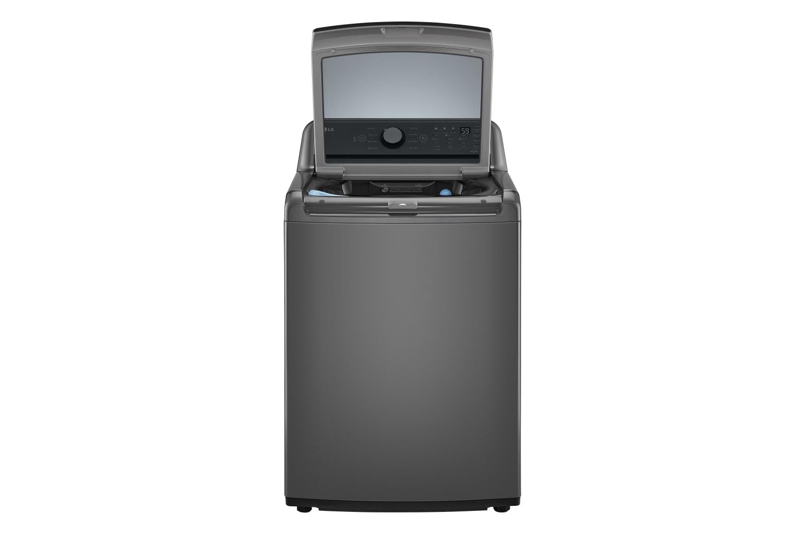 Lg WT7150CM 5.0 Cu. Ft. Top Load Energy Star Washer With Impeller, Turbodrum™, Slamproof® Glass Lid, & Water Plus