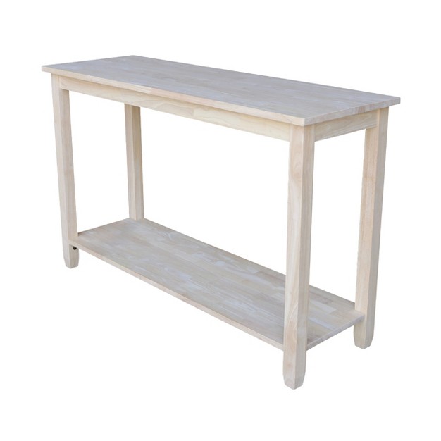 Solano Console Server Table International Concepts