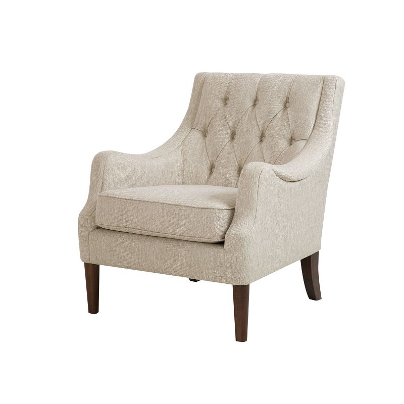 Madison Park Elle Button Tufted Accent Chair