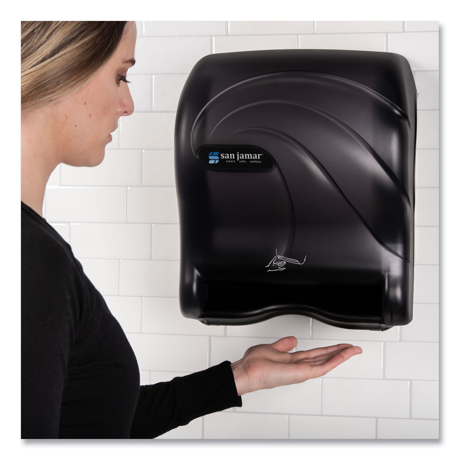 Oceans Smart Essence Electronic Towel Dispenser by San Jamarandreg; SJMT8490TBK