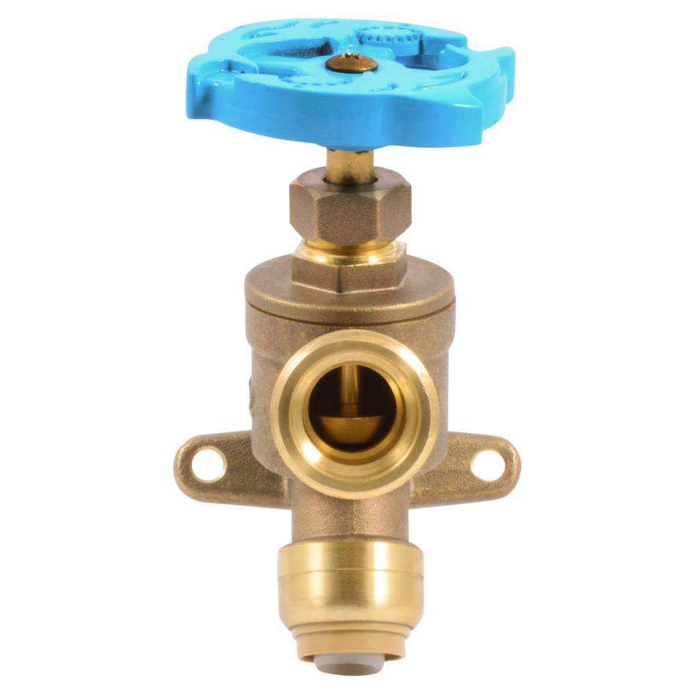 SharkBite 12 in. Push-to-Connect x 34 in. MHT Brass Garden Valve with Drop Ear 24622LF