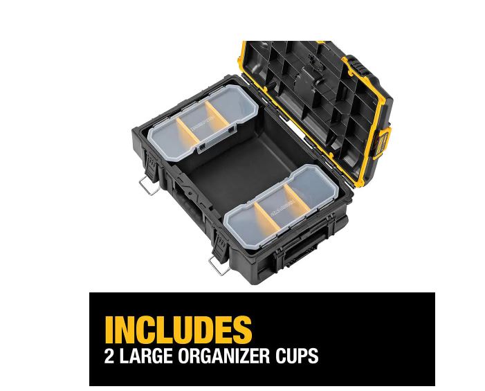 DEWALT TOUGHSYSTEM 2.0 Small Tool Box with Bonus 22 in. Medium Tool Box and 24 in. Mobile Tool Box (3-Piece Set)