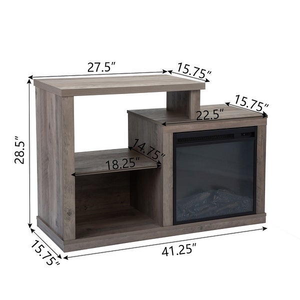 Fireplace TV Stand for TVs Up to 41