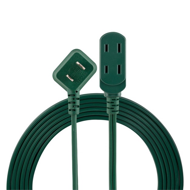 Philips 15 x27 3 outlet Polarized Extension Cord Indoor Green