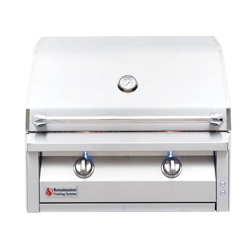 American Renaissance Grill by RCS 30-Inch 2-Burner Built-In Propane Gas Grill