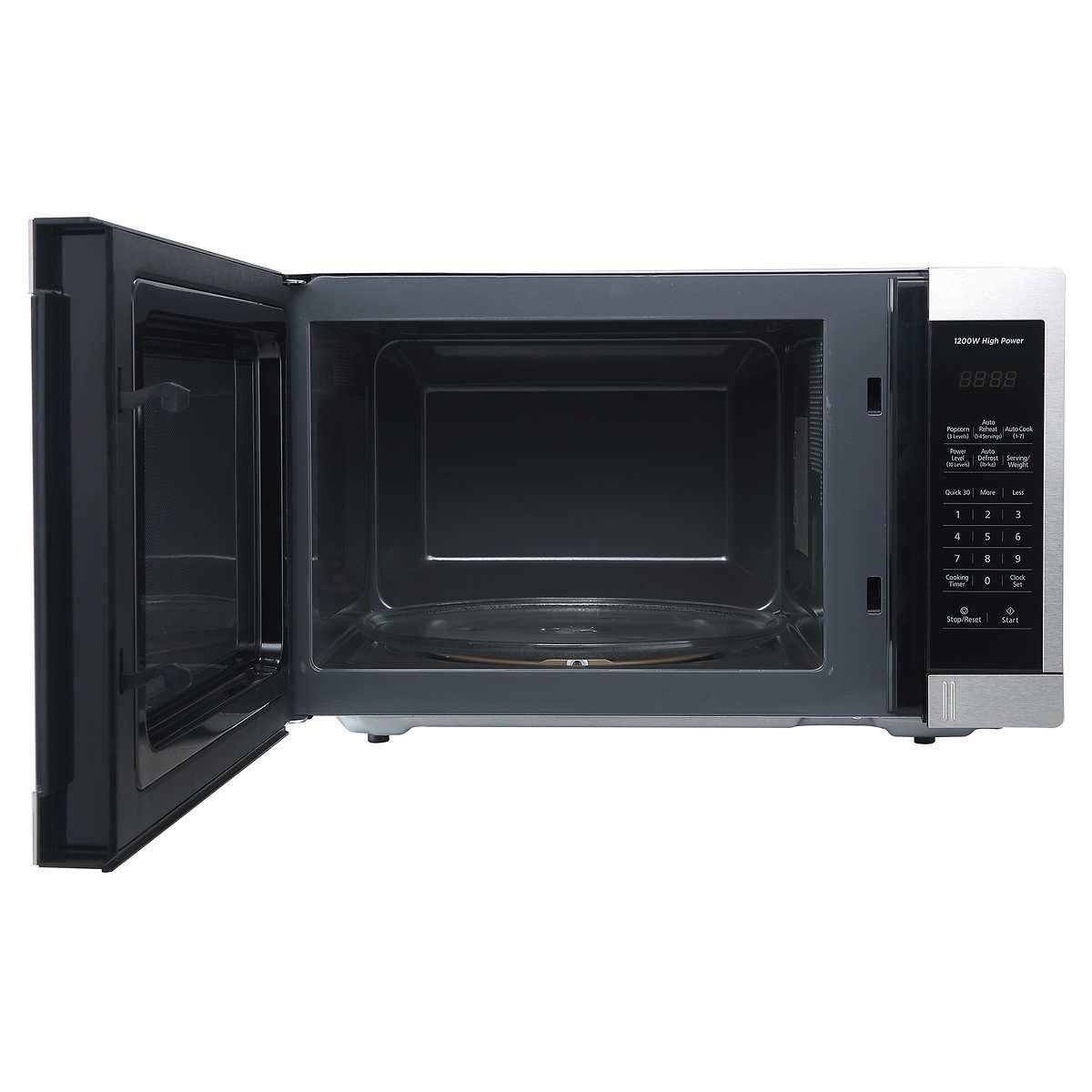 Panasonic 1.3CuFt Stainless Steel Countertop Microwave Oven NN-SC668S