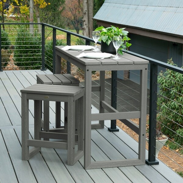 HIGHWOOD Monroe Modern CounterHeight Dining Balcony Set