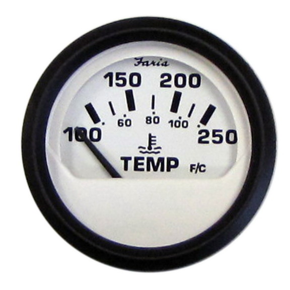 Faria 12904 Euro Water Temperature Gauge (100 250 ...