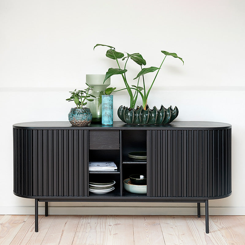 SIERRA Sideboard Buffet  160cm - Black Ash