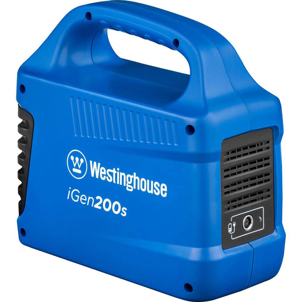 Westinghouse 150Watt300Watt LithiumIon Portable Power Station with Power Inverter LCD Display and Flashlight