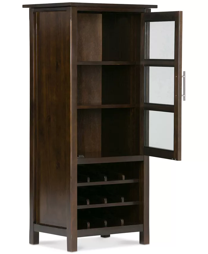 Simpli Home Easton High Storage Wine Rack