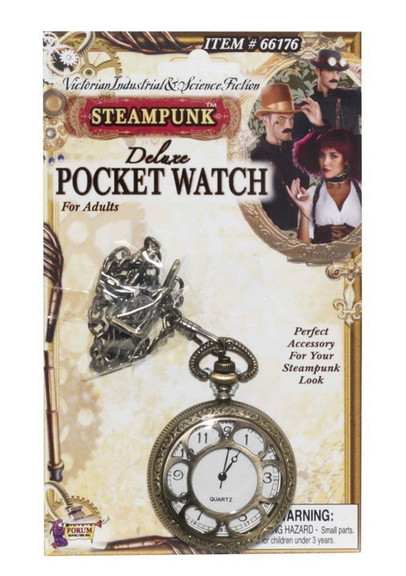 Forum Novelties Steampunk Deluxe Pocket Watch Cost...