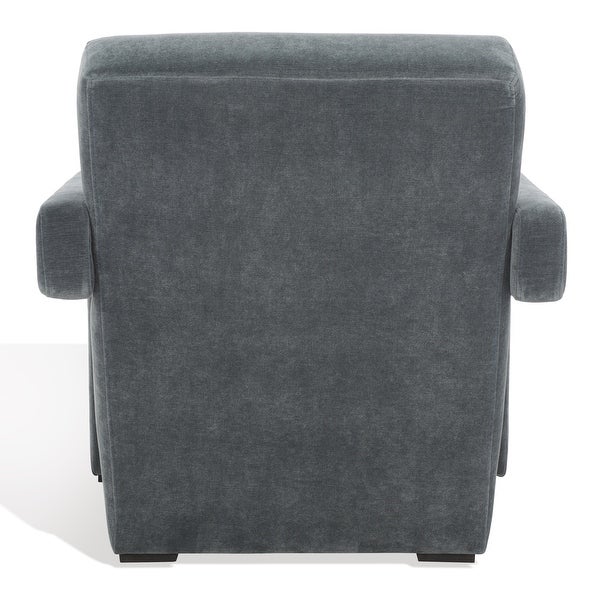 SAFAVIEH Couture Taylor Modern Velvet Accent Chair - 27 in. W x 35 in. D x 30 in. H